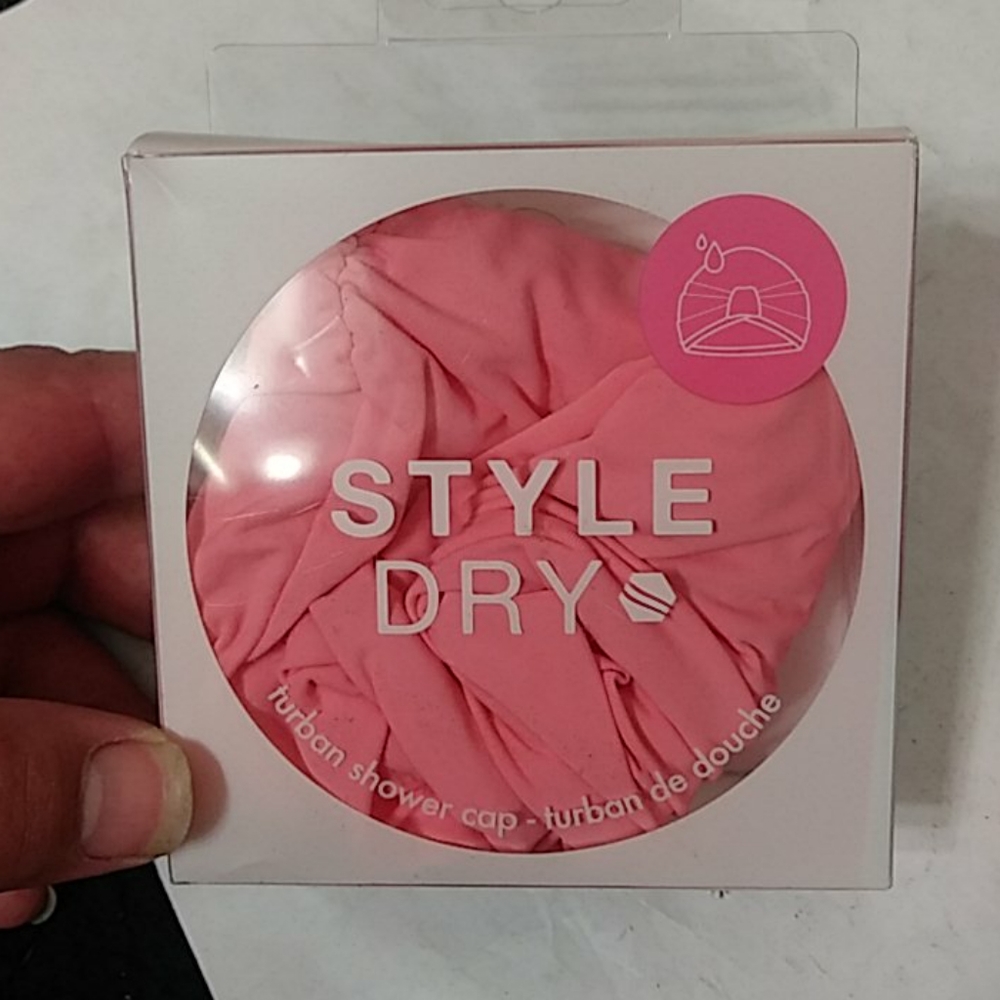 Style dry turban shower cap